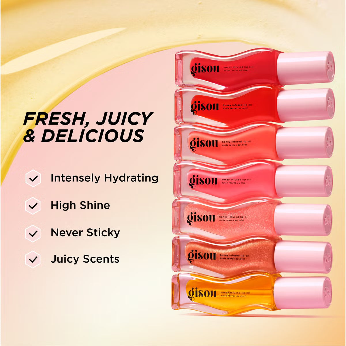 Gisou - Honey Infused Lip Oil 8ml
