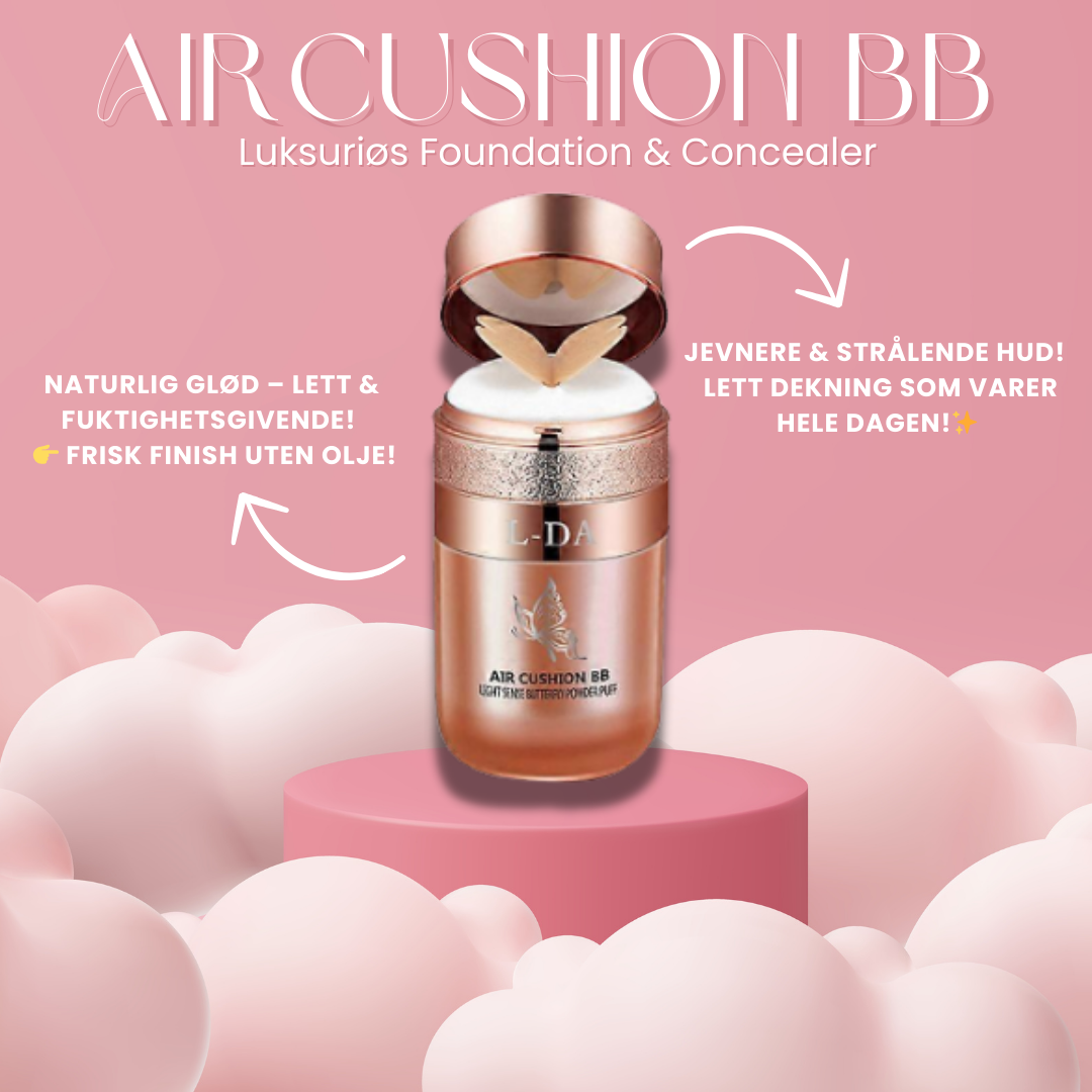 AirCushion BB – Luksuriøs Foundation &amp; Concealer