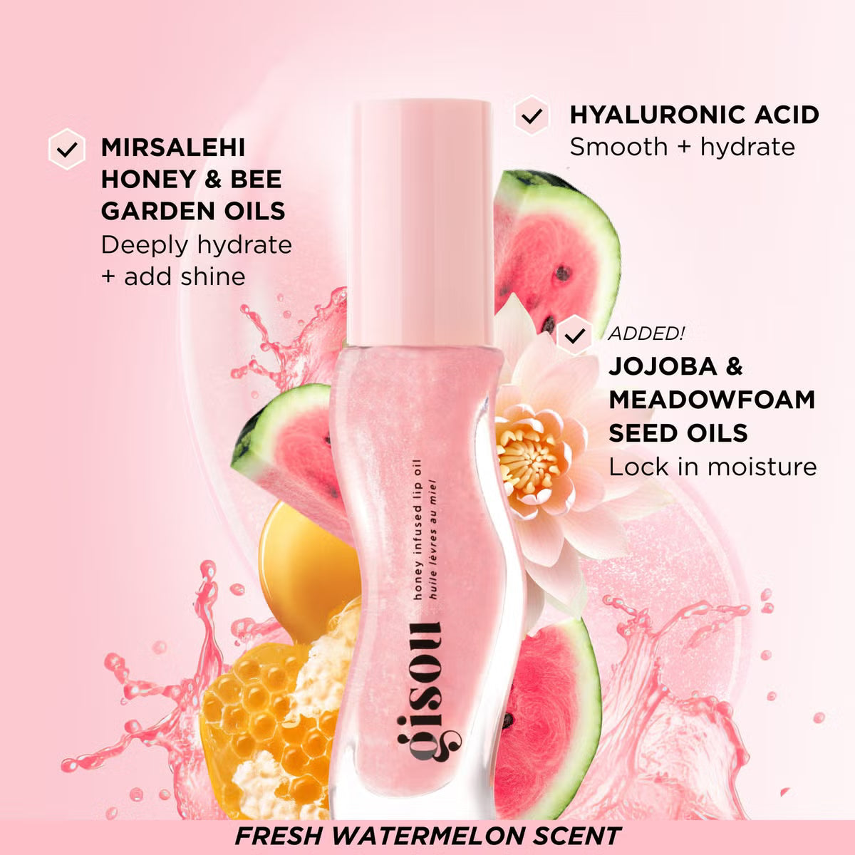 Gisou - Honey Infused Lip Oil 8ml